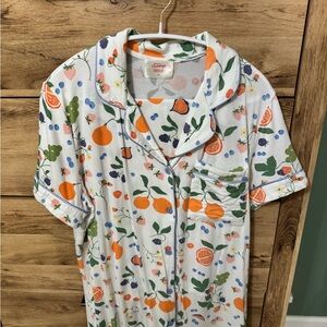 In My Sundays Multicolor Fruit Print Pajama set